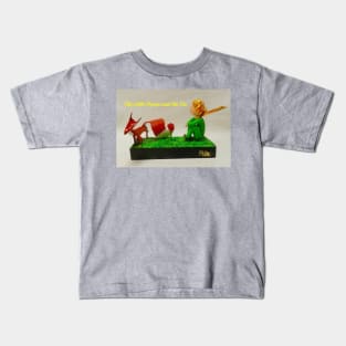 Little Prince and his friend Fox Kids T-Shirt